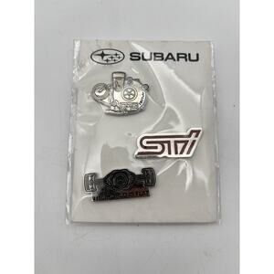 New. Subaru Performance 3pc Pin Set Ascent Forester Wrx Sti Impreza Legacy